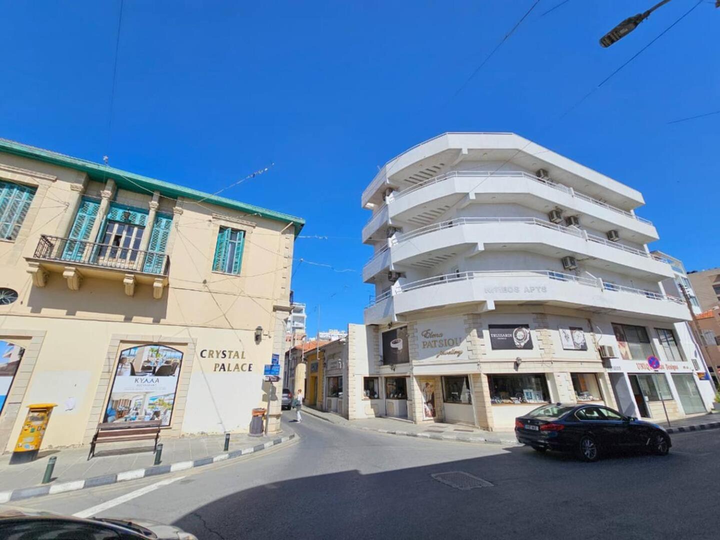 Kitieos Central Apts 100M From Finikoudes Beach Lárnaca Exterior foto